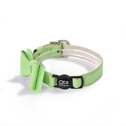 Collar antiahogo en cuero para gato  - KENNY LIMA