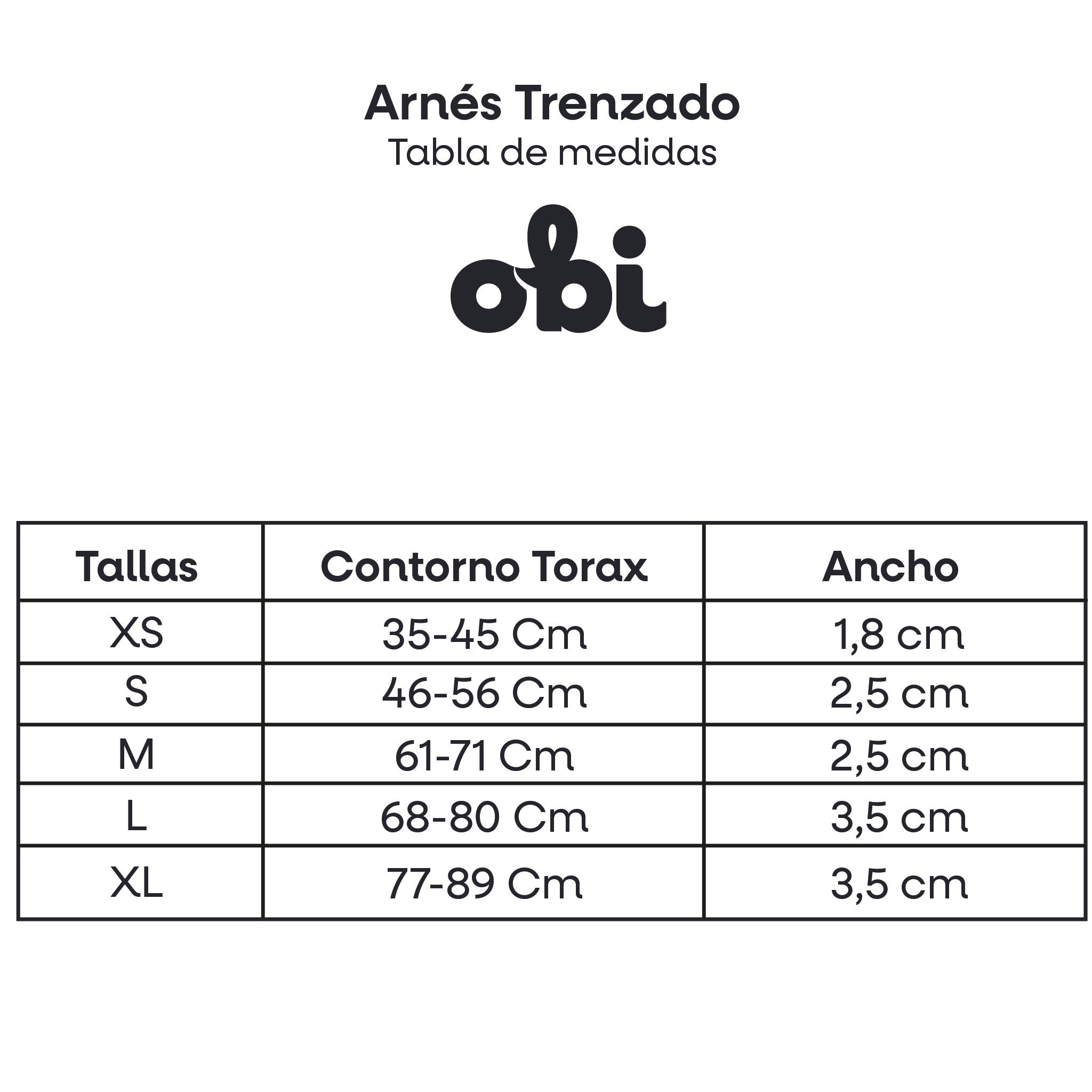 Arnés para perro trenzado - ENZZO PÚRPURA