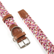 Collar para perro trenzado - CLOE GRANATE