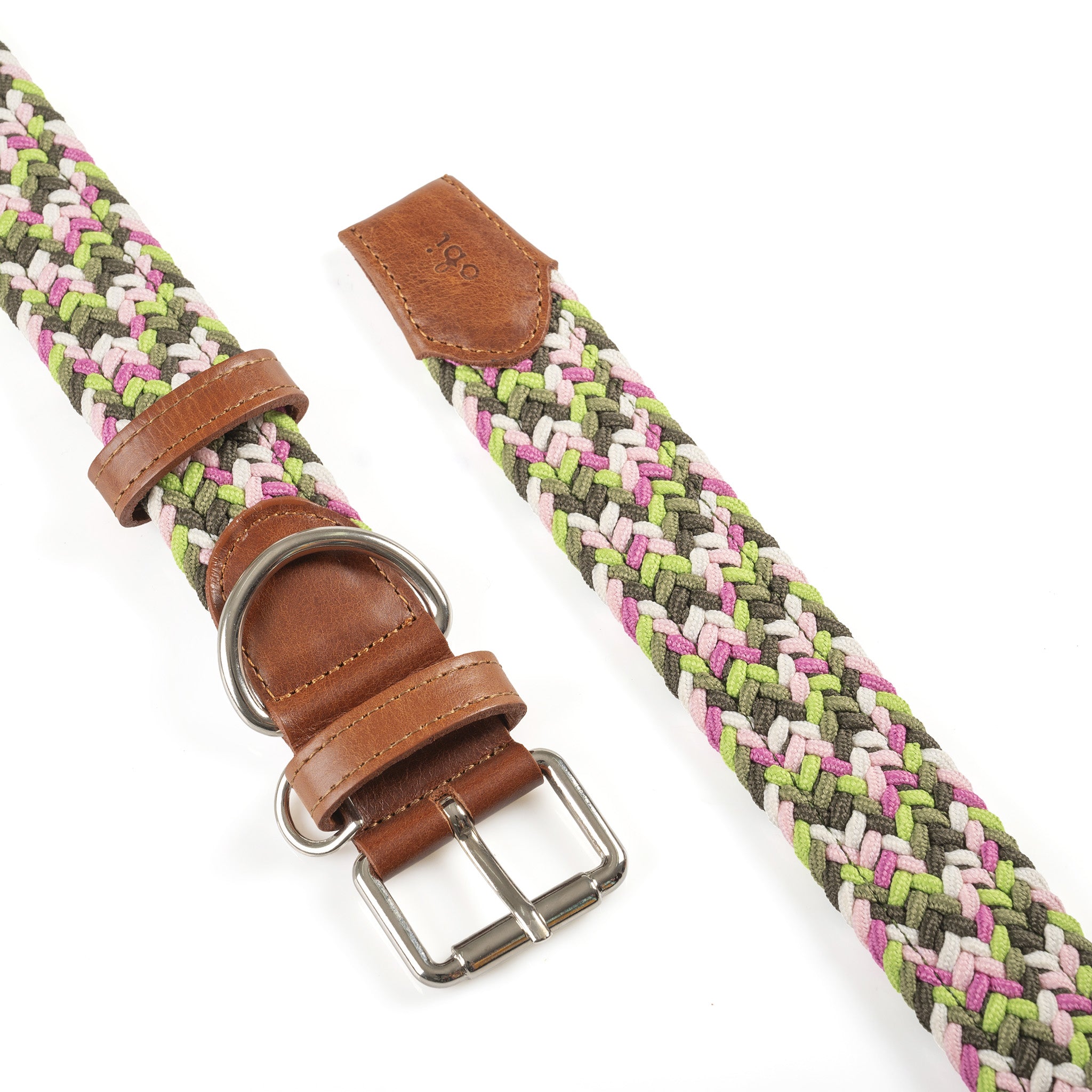 Collar para perro trenzado - CLOE JUNGLE