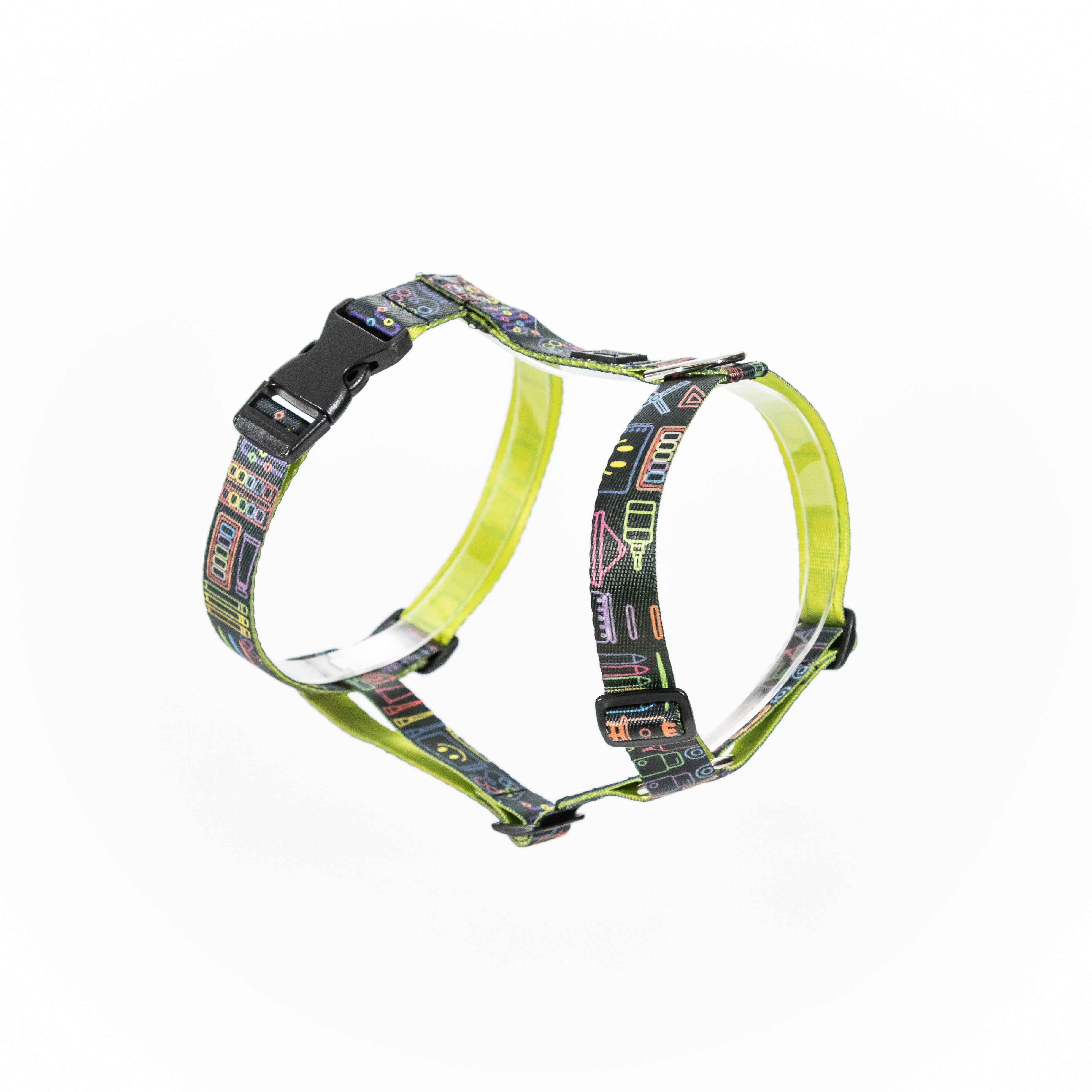 COMBO arnés + correa para perro estampado - CANVAS