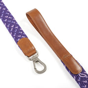 Correa para perro trenzada - RUFO VIOLETA