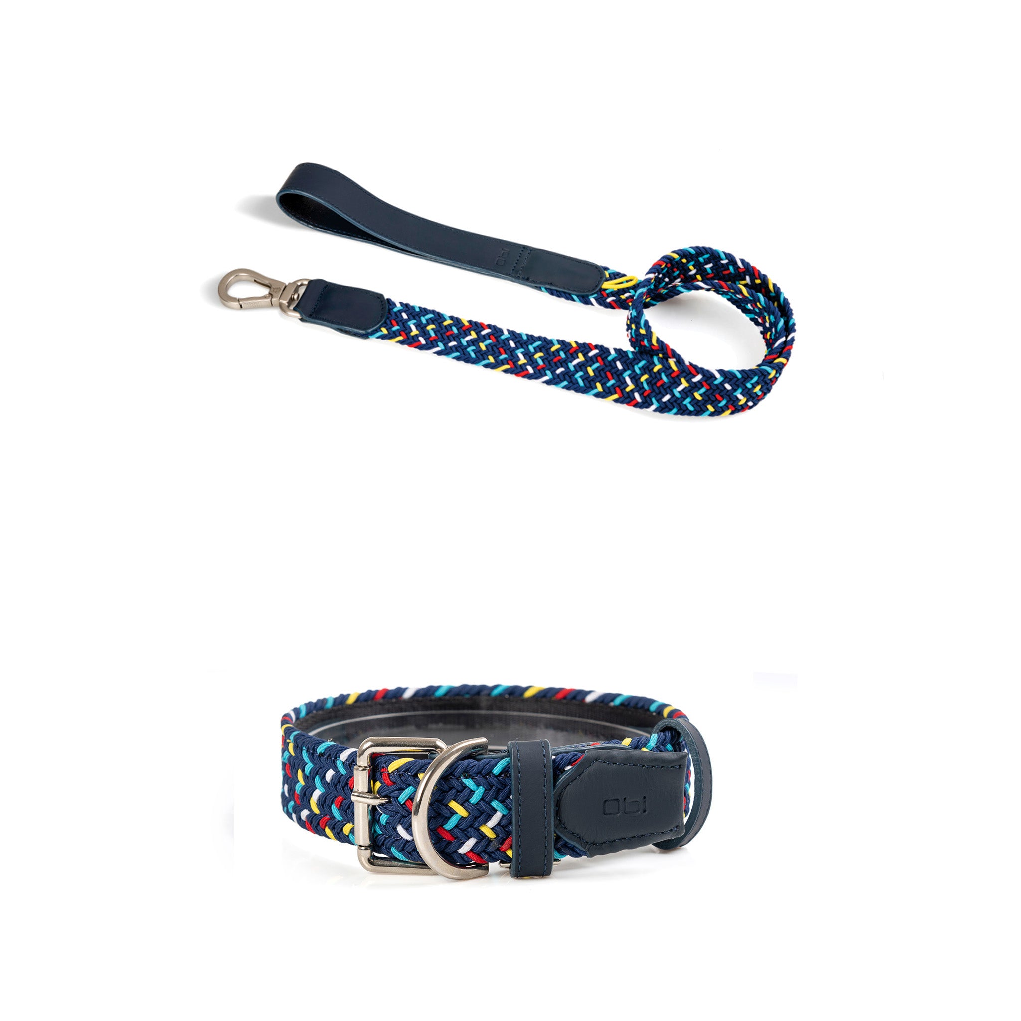 COMBO  Collar + correa para perro - BLUEMARINE