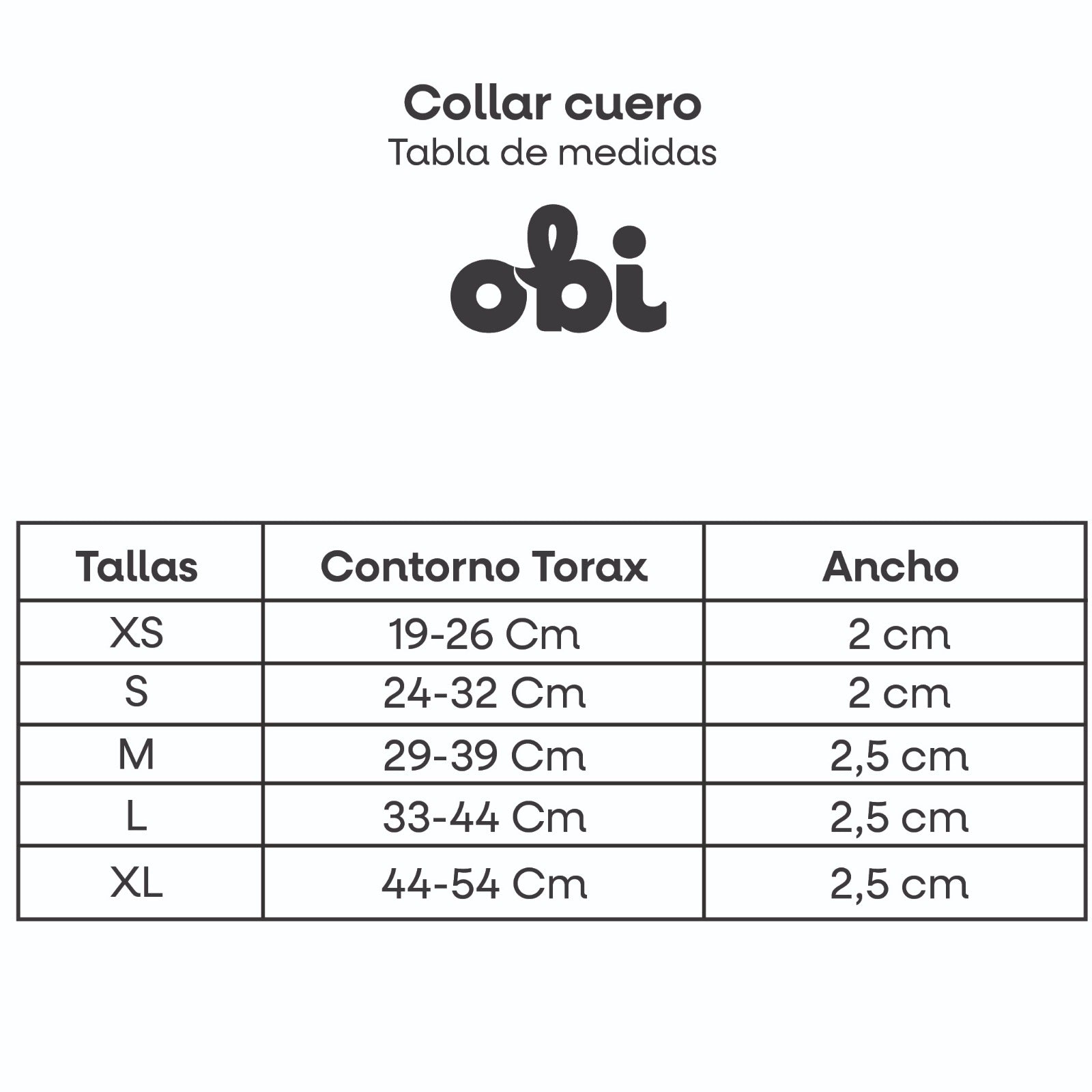 Collar para perro en cuero - ADAM FLORES