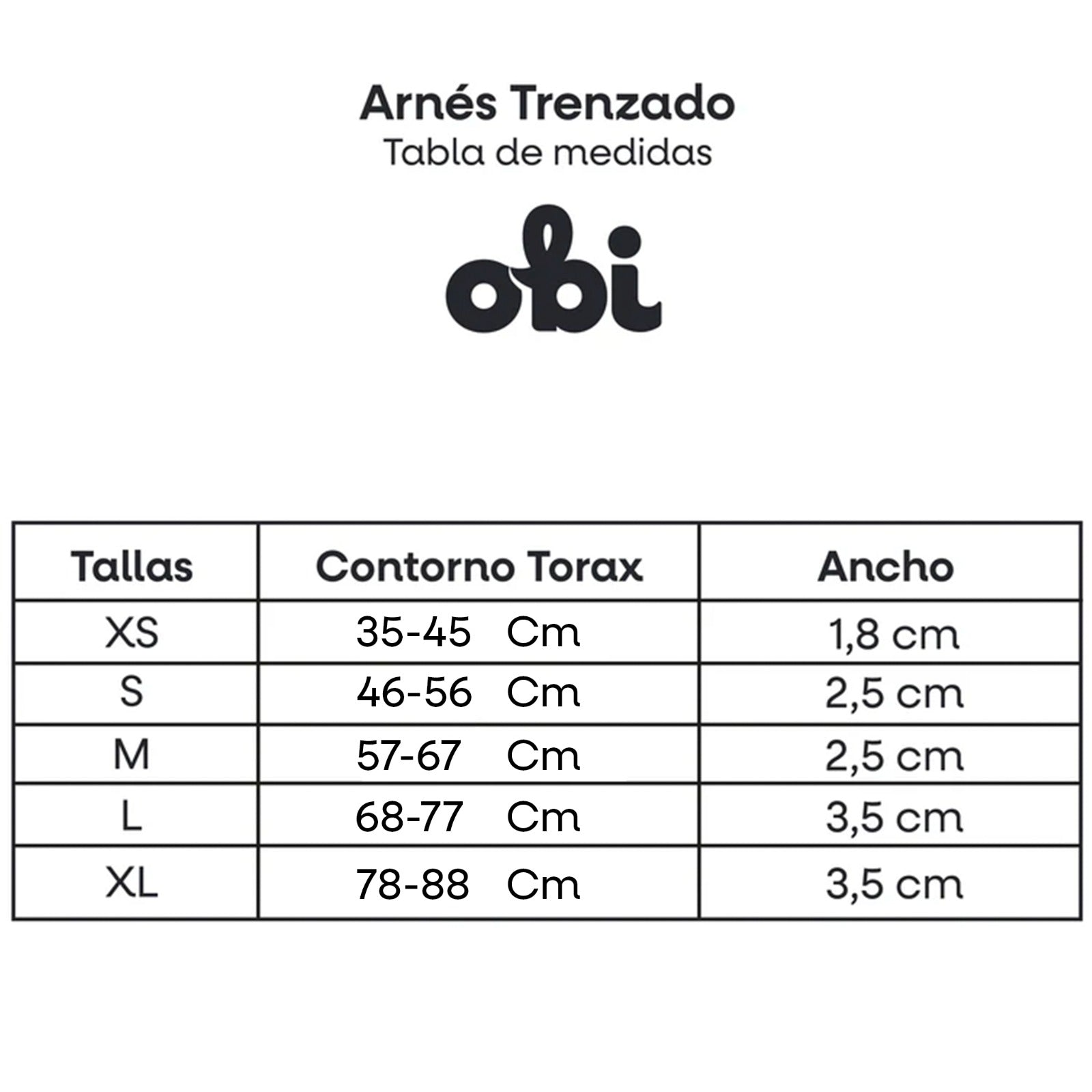 Arnés para perro trenzado - ENZZO AMARETO