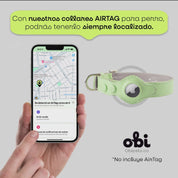 Collar para perro Airtag - NEGRO