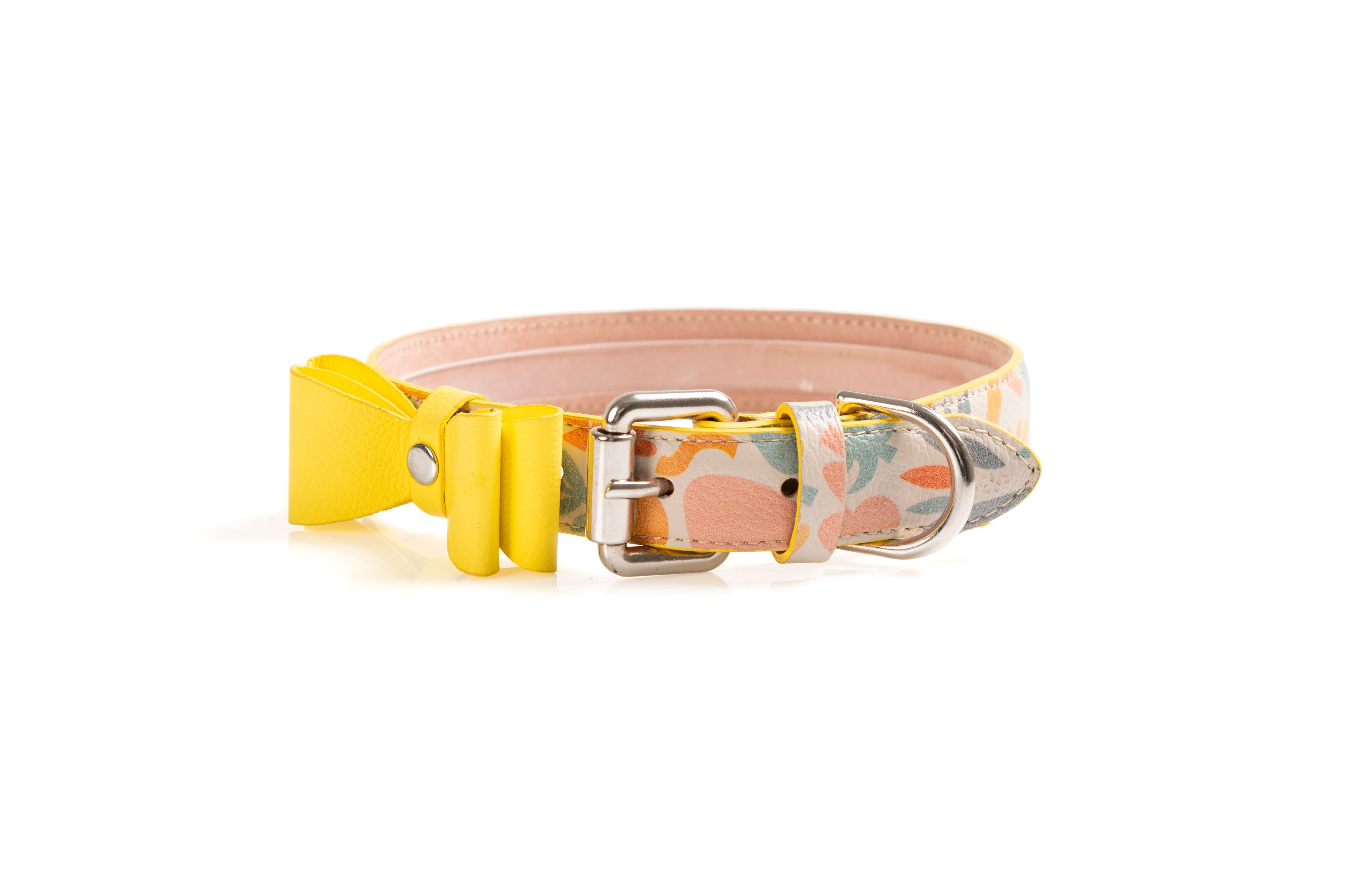 Collar para perro en cuero - ADAM ABSTRACT