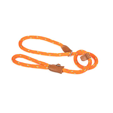LAZO DE ADIESTRAMIENTO PARA PERROS COCO MANDARINA