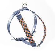Arnés para perro trenzado - ENZZO RETRO BLUE