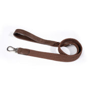 Correa para perro trenzada - RUFO CAOBA