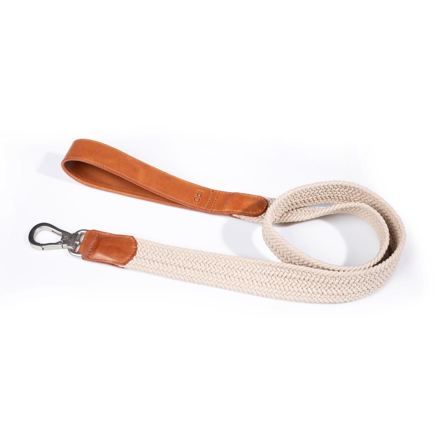 Correa para perro trenzada - RUFO CREMA