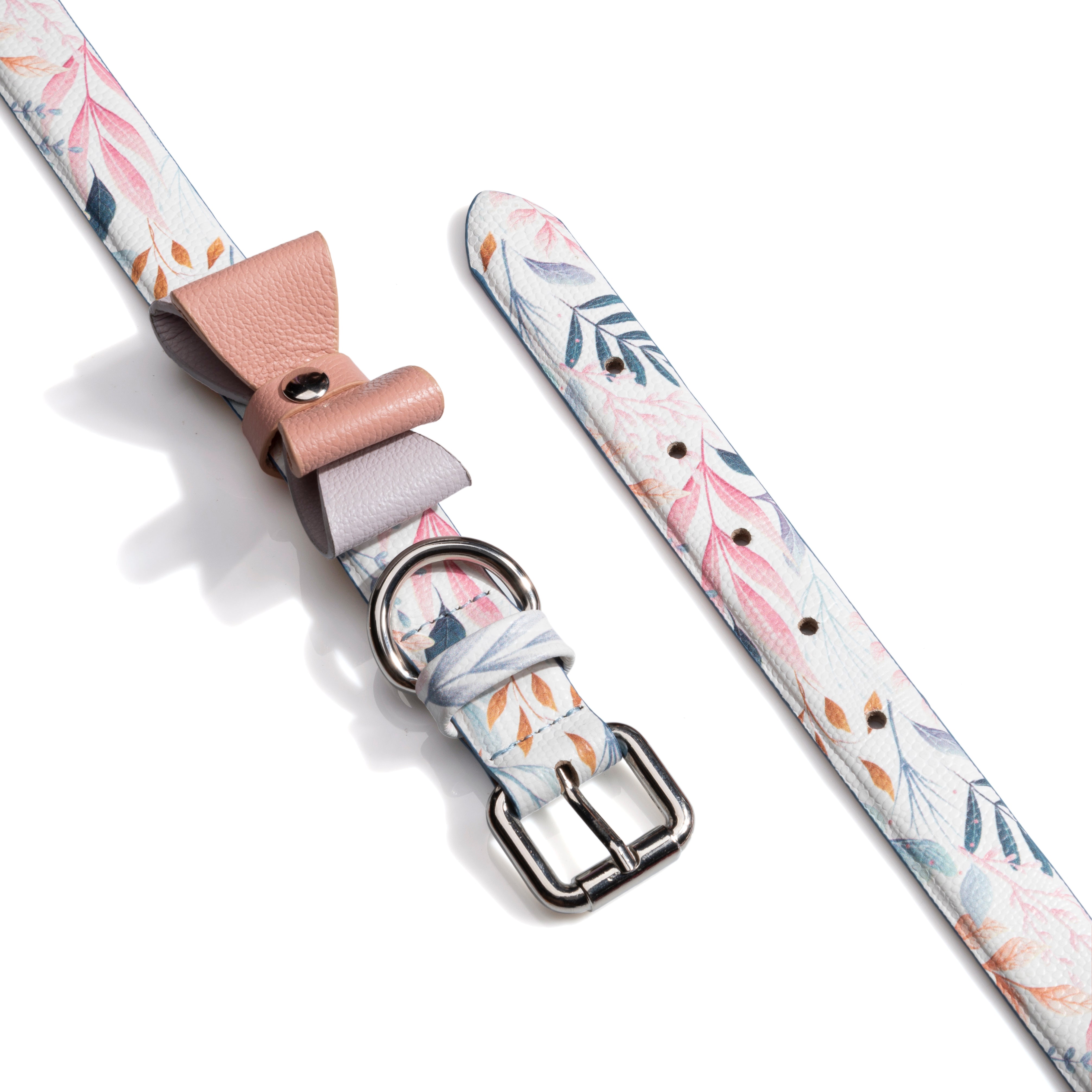 Collar para perro en cuero - ADAM FLORES