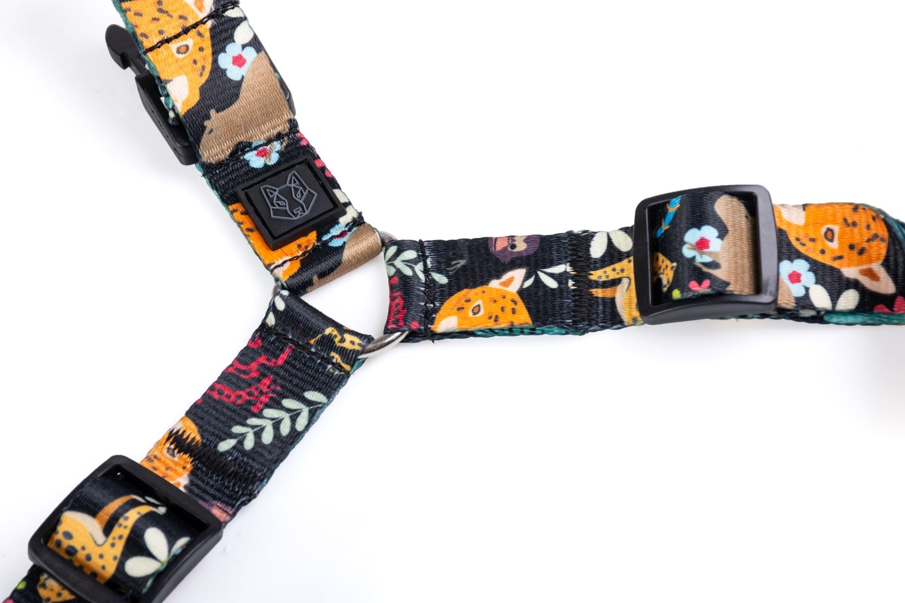 Arnés y correa para perros estampado - AMAZONIA