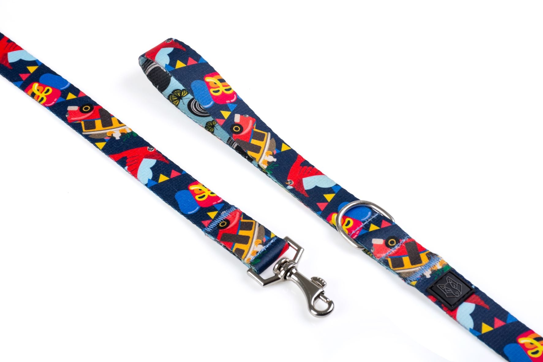 Arnés y correa para perros estampado - CARIBE
