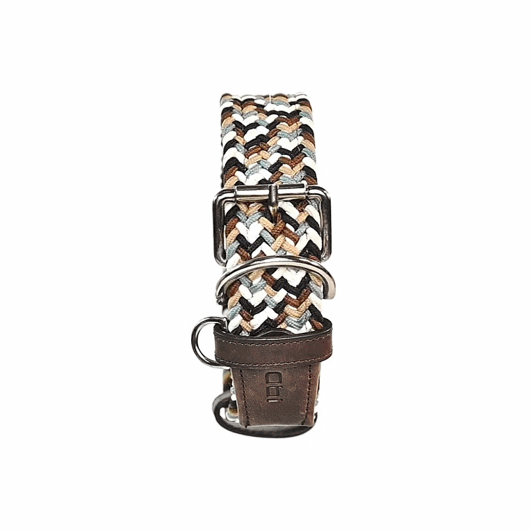 Collar para perro trenzado - CLOE FUNFOX