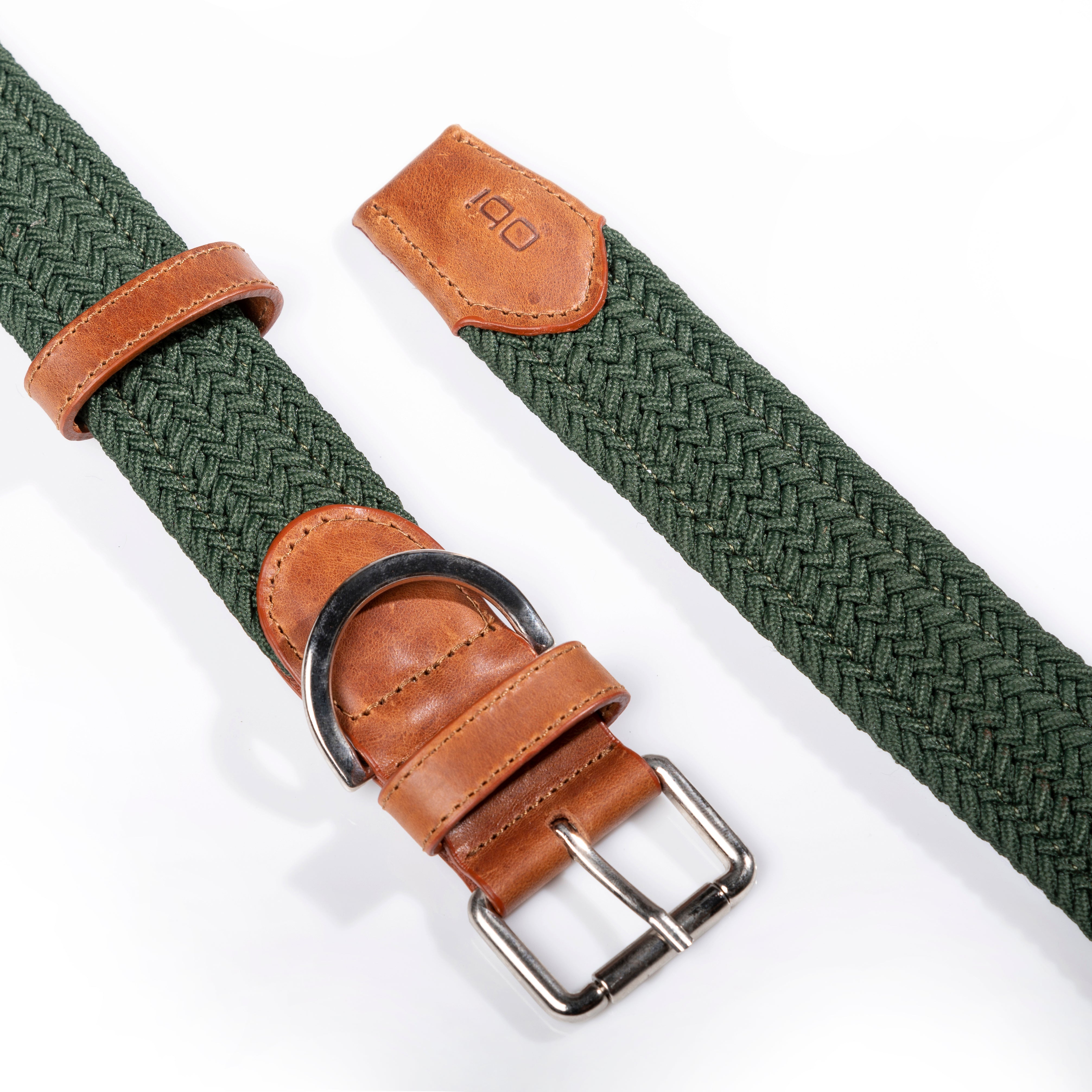 Collar para perro trenzado - CLOE MILITAR