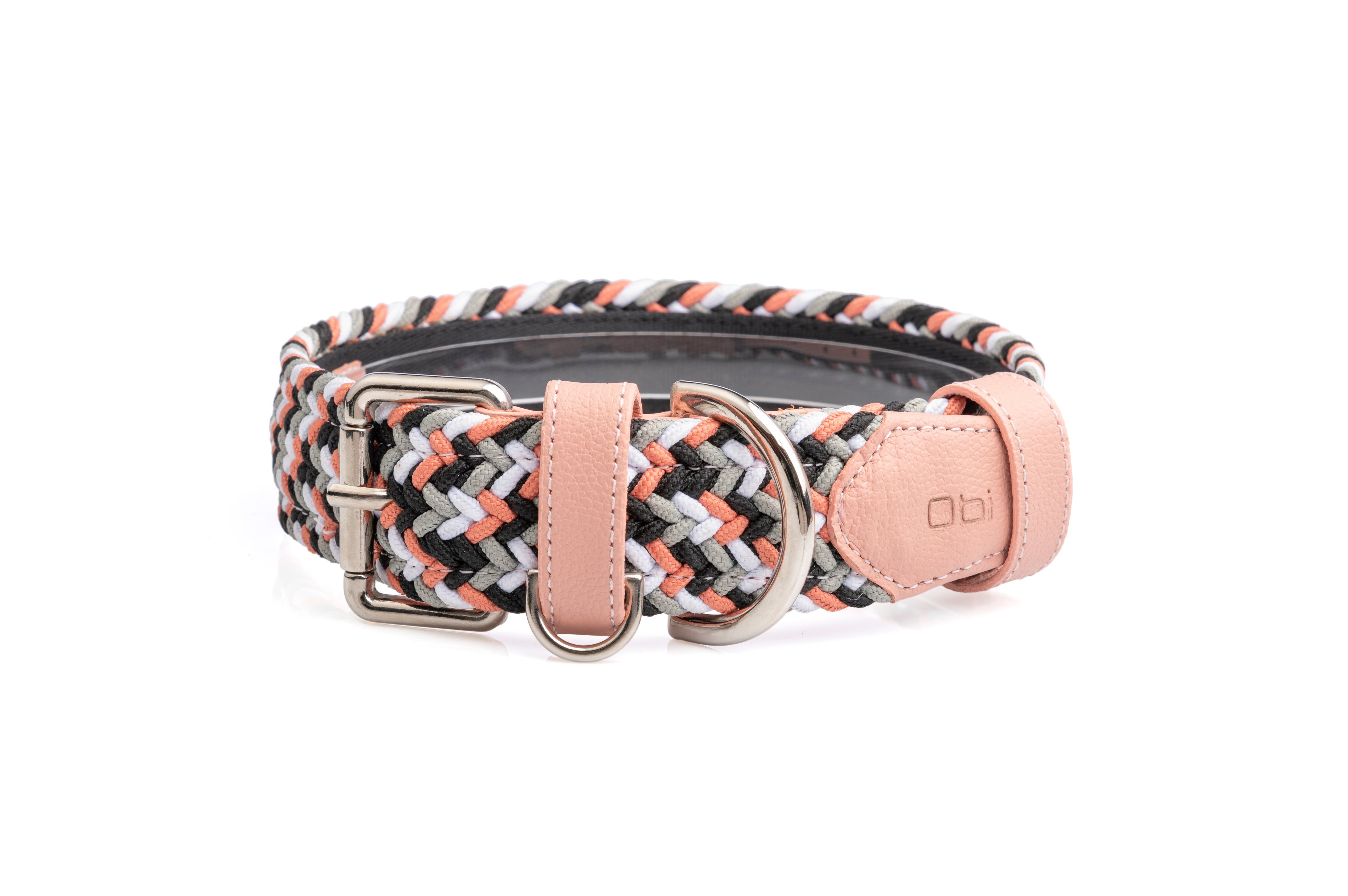 Collar para perro trenzado - CLOE PASTEL