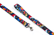 Collar y correa para perros estampado - CARIBE