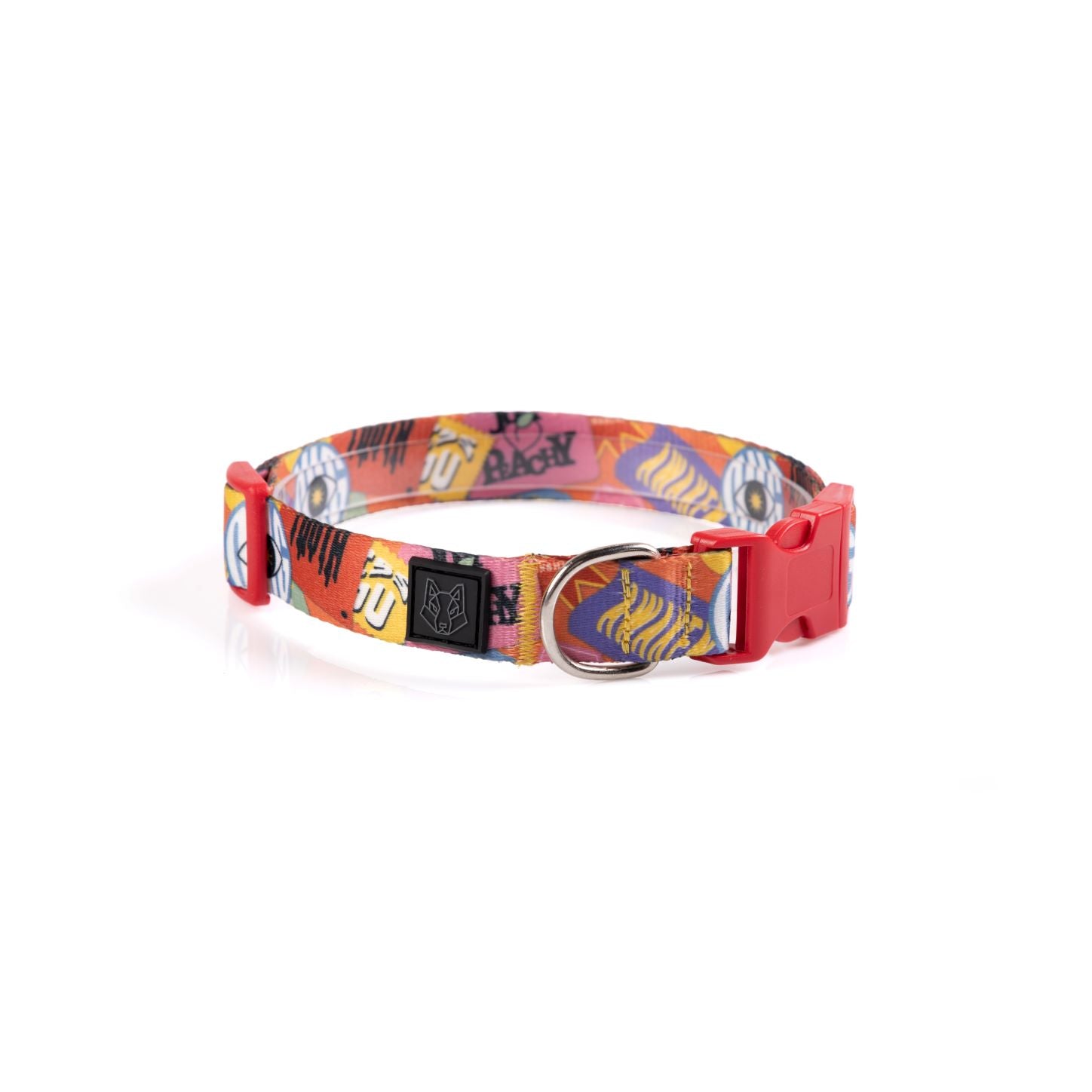 Collar y correa para perros estampado - STICKERS