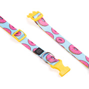 Collar y correa para perros estampado - YUMMY